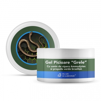 Foot gel with ammodytes viper venom and Brazilian green propolis