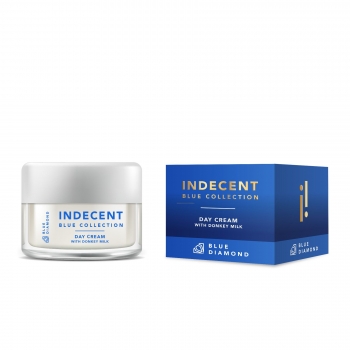 INDECENT - Crema de zi cu lapte de magarita