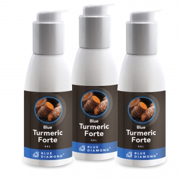 PACHET 3 x Blue Gel Turmeric FORTE 